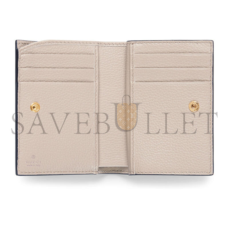 Gvc*1 bi-color gg marmont small wallet ‎841360 (11*8.5*3cm)
